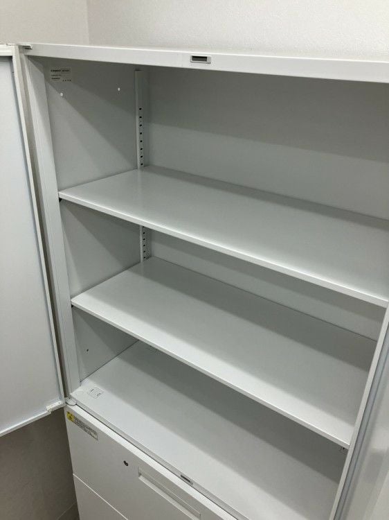 ウチダ（内田洋行）HS(ハイパーストレージ)シリーズ 両開きラテラル上下書庫 商品画像16