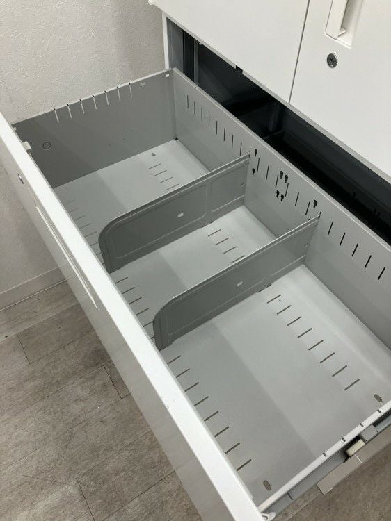 ウチダ（内田洋行）HS(ハイパーストレージ)シリーズ 両開きラテラル上下書庫 商品画像19