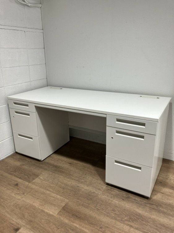 INABA/イナバ1600両袖デスク 商品画像1