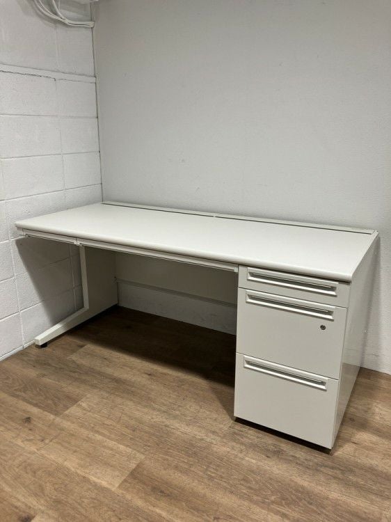 プラスUS-1Sシリーズ 1600片袖デスク 商品画像1