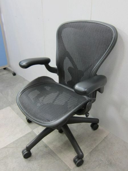 Herman Miller アーロンチェア AE123AWB クラシック可動肘 ハーマンミラー 可動肘付アーロンチェア AE123AWB | 無限堂ネットショップ