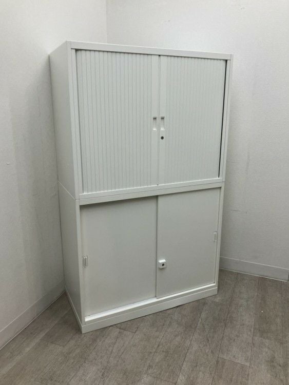 オカムラレクトラインシリーズ スライド上下書庫 商品画像1