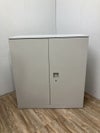 オカムラレクトラインシリーズ 天板付両開き書庫 商品画像1