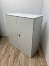 オカムラレクトラインシリーズ 天板付両開き書庫 商品画像2
