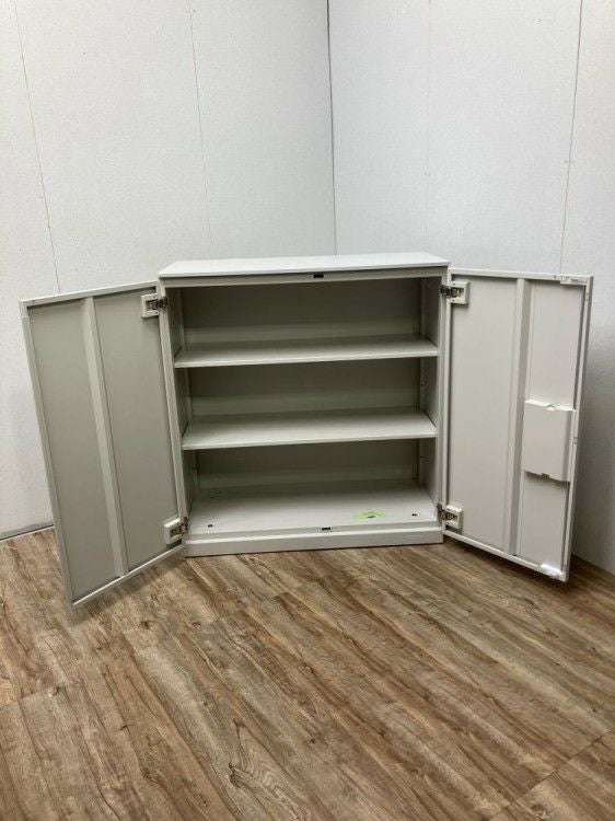 オカムラレクトラインシリーズ 天板付両開き書庫 商品画像4