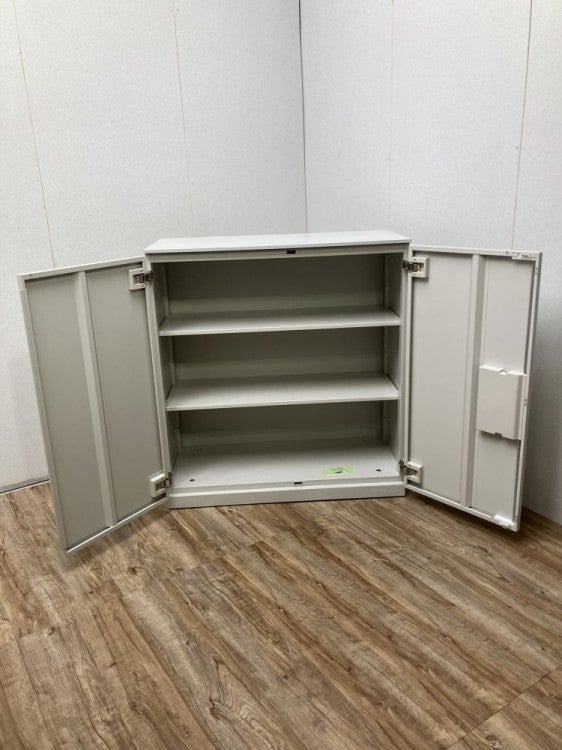 オカムラレクトラインシリーズ 天板付両開き書庫 商品画像4