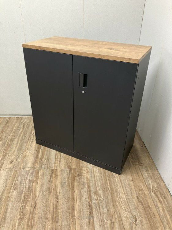 イトーキeSキャビネット(エスキャビネット)シリーズ 天板付両開き書庫 商品画像2