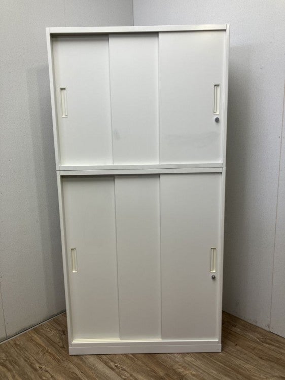 ナイキCWシリーズ 3扉スライド上下書庫 商品画像1