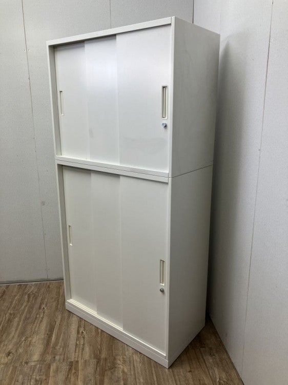 ナイキCWシリーズ 3扉スライド上下書庫 商品画像2