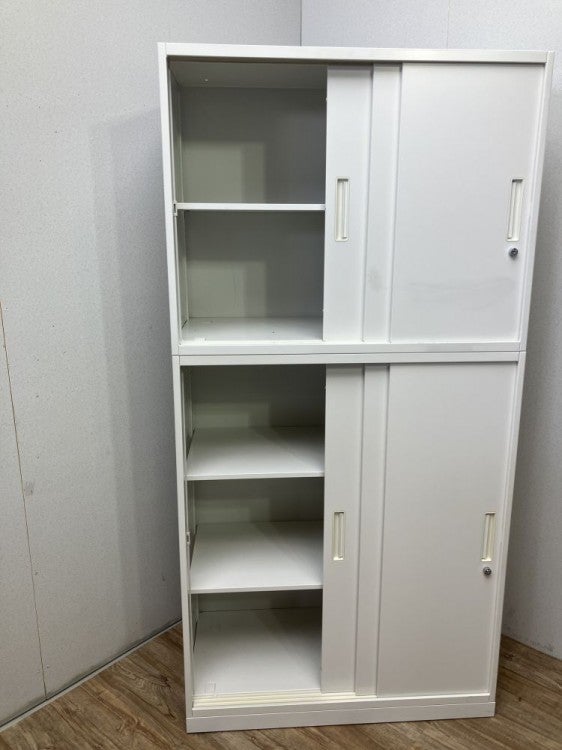 ナイキCWシリーズ 3扉スライド上下書庫 商品画像3