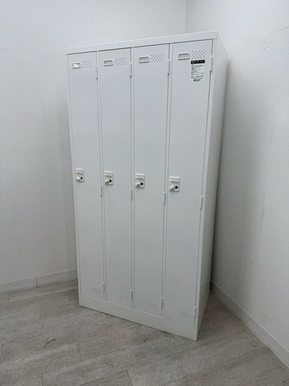 井上金庫 4人用ロッカー BFI-4VH| 無限堂ネットショップ