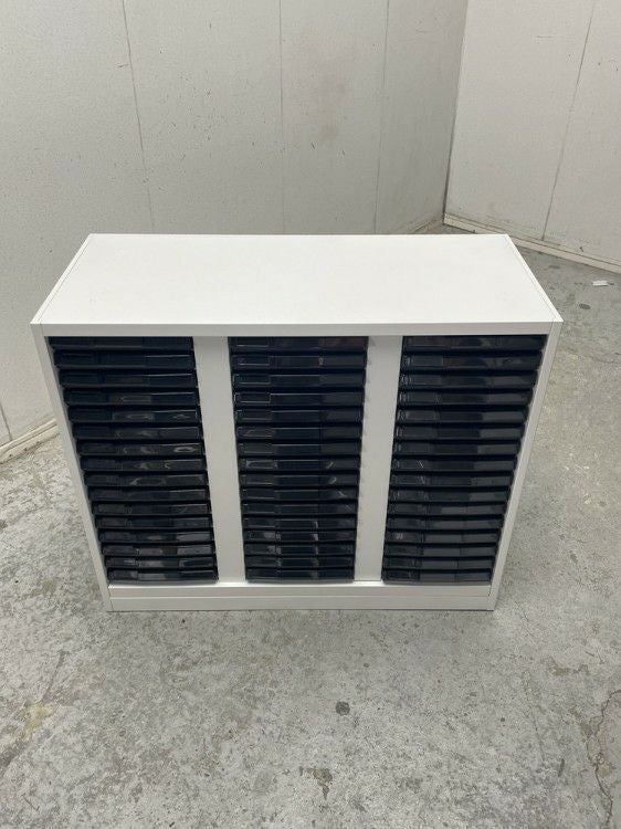 ウチダ（内田洋行）BEストレージシリーズ クリアトレーキャビネット 商品画像4