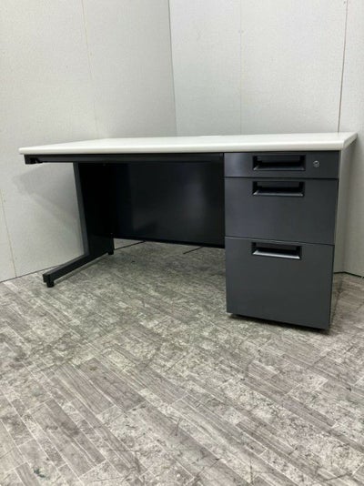 プラスフラットラインシリーズ 1400片袖デスク 商品画像1