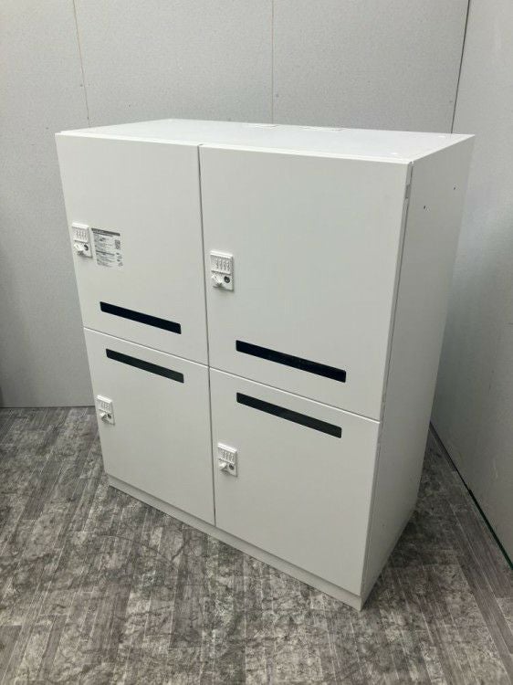 オカムラピクスラインシリーズ ダイヤル式4人用パーソナルロッカー 商品画像2