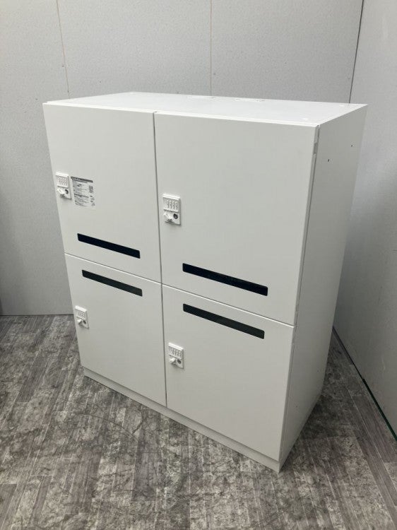 オカムラピクスラインシリーズ ダイヤル式4人用パーソナルロッカー 商品画像2