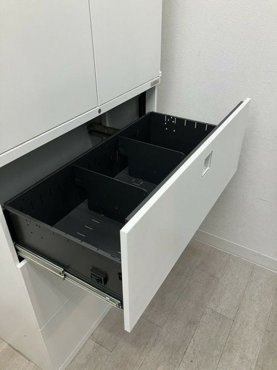 オカムラレクトラインシリーズ 両開きラテラル上下書庫 商品画像10