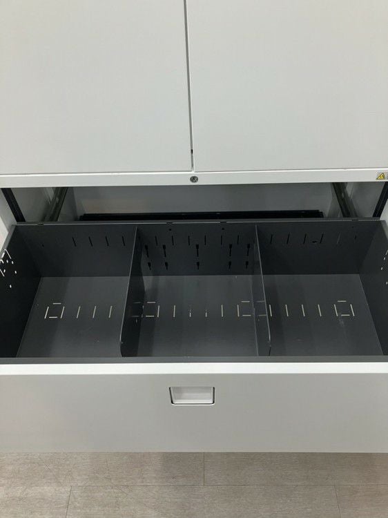 オカムラレクトラインシリーズ 両開きラテラル上下書庫 商品画像11