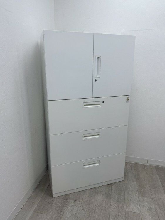 コクヨEDIA(エディア)シリーズ 両開きラテラル上下書庫 商品画像1