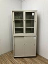 コクヨガラススチール引違い上下書庫 商品画像1