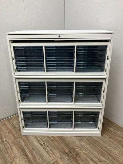 オカムラレクトラインシリーズ 天板付ケンドン扉A4クリアケース書庫 商品画像1