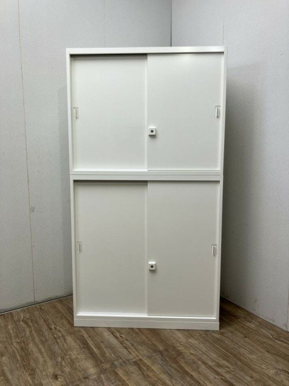 オカムラレクトラインシリーズ 引違い上下書庫 商品画像1