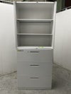 ウチダ（内田洋行）HS(ハイパーストレージ)シリーズ 両開きラテラル上下書庫 商品画像8