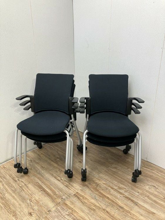 プラスキャスター付きチェダーチェア6脚セット 商品画像2