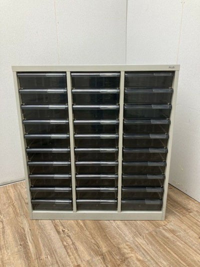 プラス天板付きA4クリアケース書庫 商品画像1