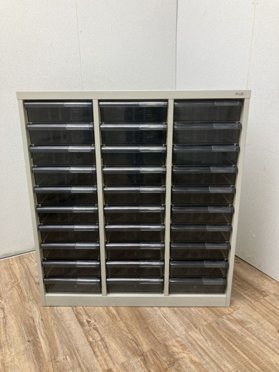 プラス天板付きA4クリアケース書庫 商品画像1