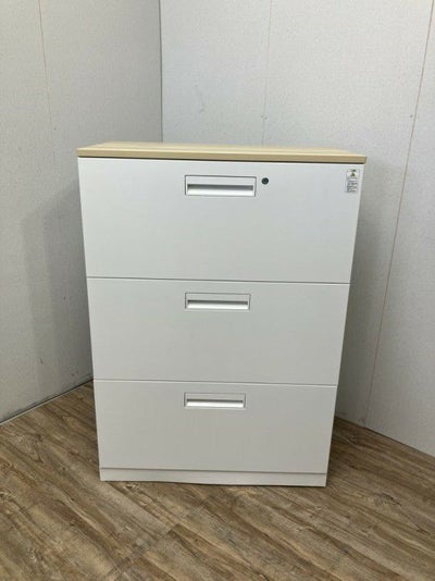 コクヨEDIA(エディア)シリーズ 天板付3段ラテラル書庫 商品画像1