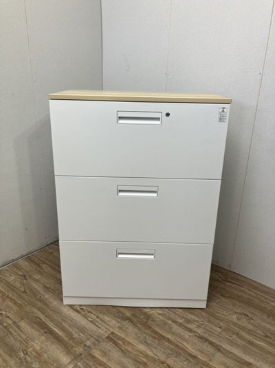 コクヨEDIA(エディア)シリーズ 天板付3段ラテラル書庫 商品画像1