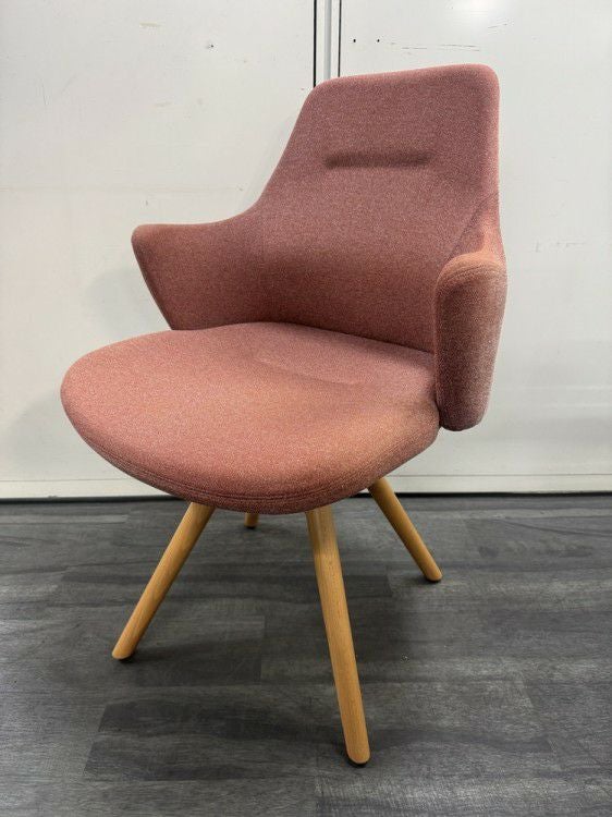 オカムラライブスエントリーチェア(Lives Entry Chair) ミーティングチェア2脚セット 商品画像2