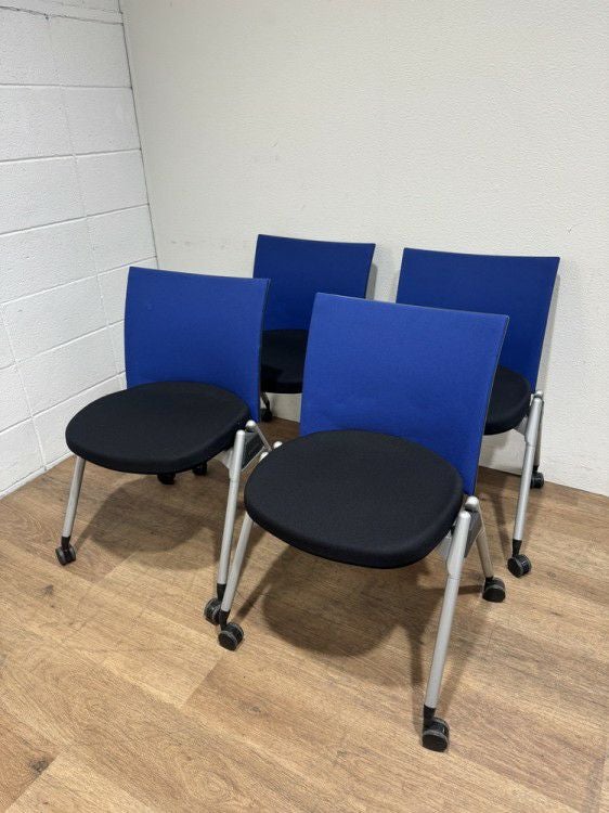 ウチダ（内田洋行）MX-340シリーズ スタッキングチェア4脚セット 商品画像1