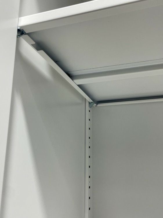 ウチダ（内田洋行）HS(ハイパーストレージ)シリーズ 両開きラテラル上下書庫 商品画像11