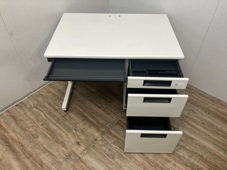 プラスフラットラインシリーズ 1000片袖デスク 商品画像5