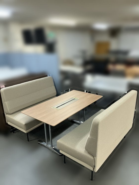 引取限定 オフィス家具 会議テーブルチェアセット 椅子4脚 OKAMURA 引取限定 オフィス家具 会議テーブルチェアセット 椅子4脚 OKAMURA