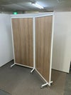2連自立パーテーション 商品画像1