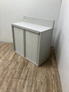 ウチダ（内田洋行）ジャバラ扉付食器棚 商品画像2
