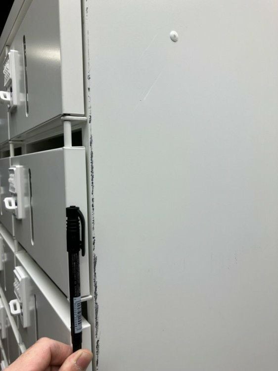 オカムラレクトラインシリーズ ラテラル付き24人用貴重品ロッカー 商品画像8