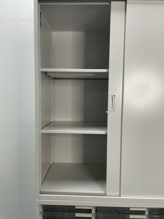 イトーキシンラインシリーズ スライドクリアトレー上下書庫 商品画像10