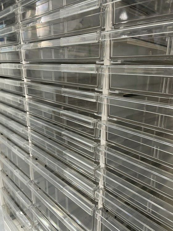 イトーキシンラインシリーズ スライドクリアトレー上下書庫 商品画像12