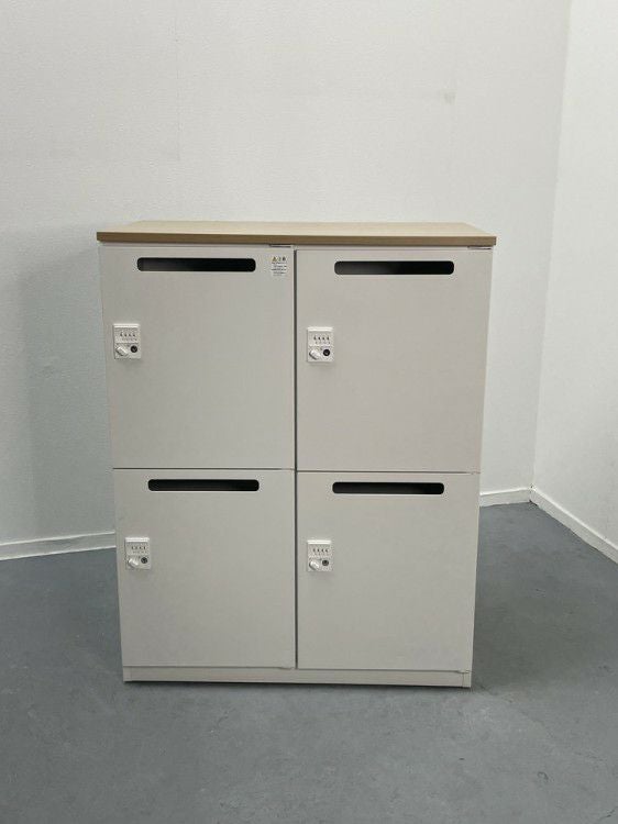 プラスM型ロッカーシリーズ 4人用パーソナルロッカー 商品画像2