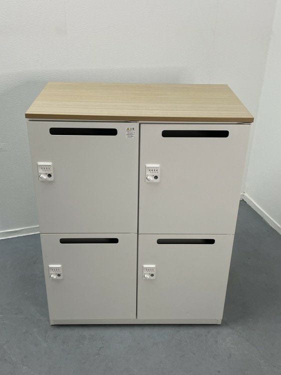 プラスM型ロッカーシリーズ 4人用パーソナルロッカー 商品画像3