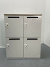 プラスM型ロッカーシリーズ 4人用パーソナルロッカー 商品画像2