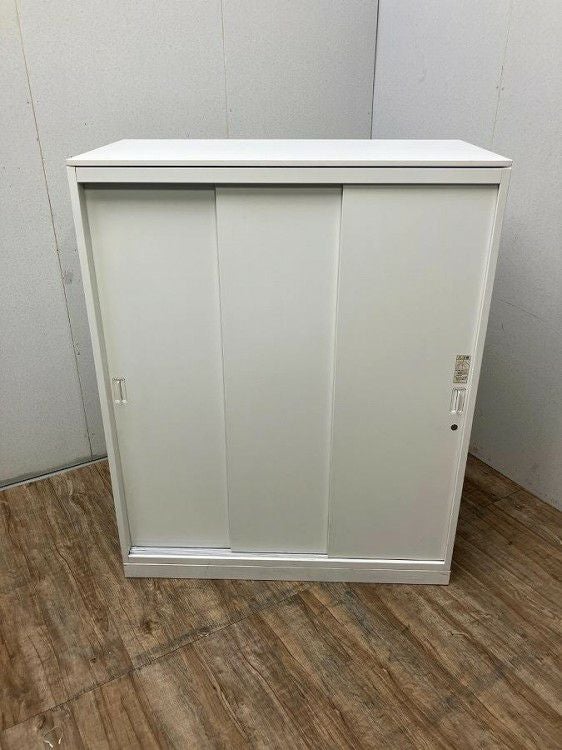 オカムラ 3段ラテラル・3扉スライド上下書庫 | 無限堂ネットショップ