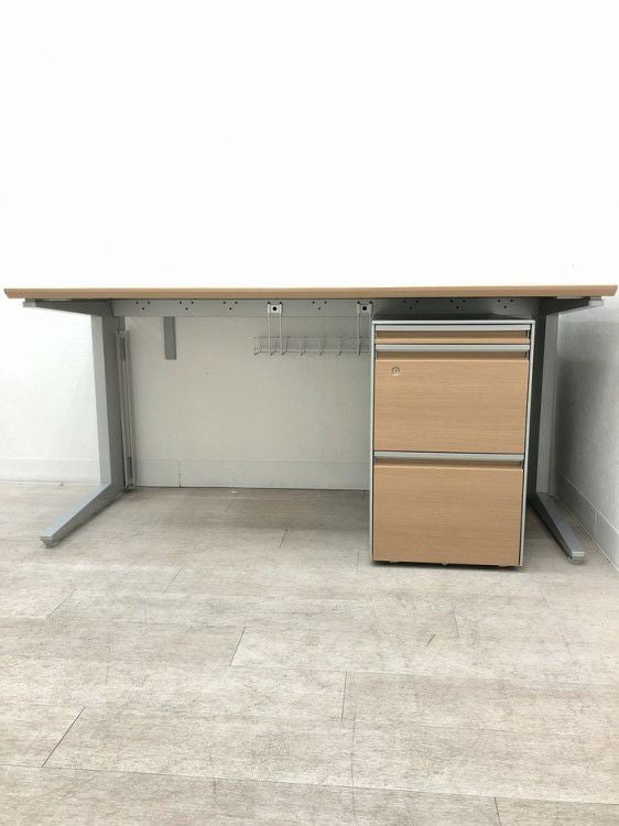 オカムラ1500平デスク+ワゴンセット 商品画像3