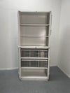 プラスシンラインシリーズ 両開きクリアトレー上下書庫 商品画像8