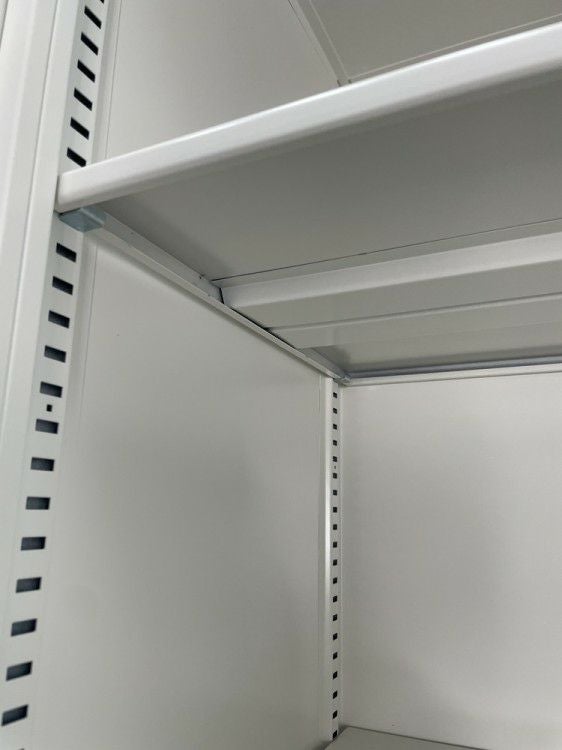 プラスシンラインシリーズ 両開きクリアトレー上下書庫 商品画像10