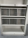 プラスシンラインシリーズ 両開きクリアトレー上下書庫 商品画像11