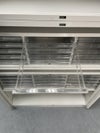 プラスシンラインシリーズ 両開きクリアトレー上下書庫 商品画像12